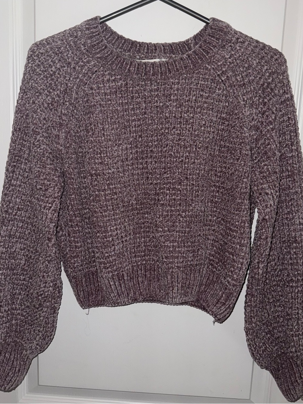 Cozy Crewneck Sweater Lilac